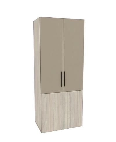 Шкаф двухдверный с фальш стенкой L212