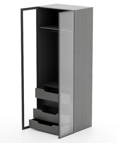 Шкаф для спальни с четырьмя ящиками и штангой R210.60-3