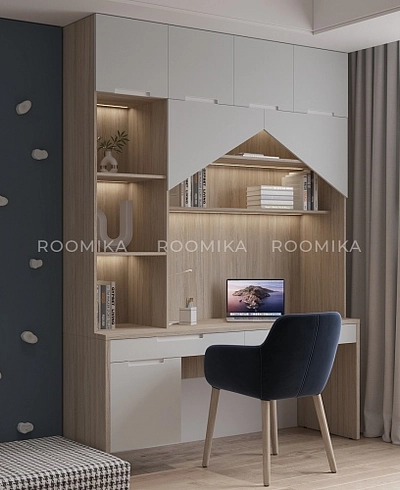 Стол-стеллаж с подсветкой LE604 L/R