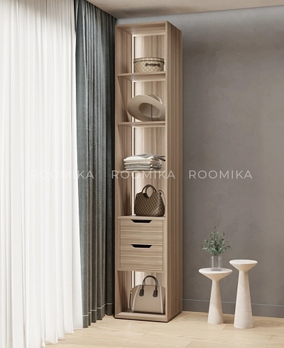 Шкаф со встроенными ящиками, с подсветкой R221.2