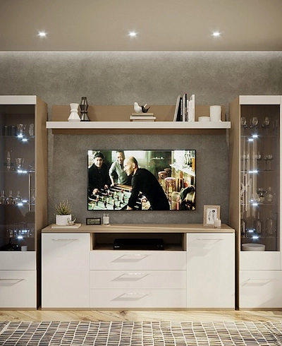 Шкаф витрина однодверный напольный CG-222