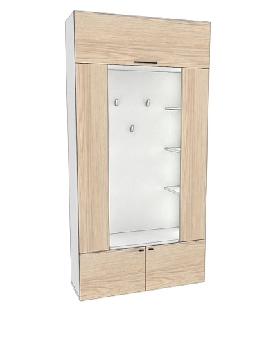 Секция под крючки с полками с подсветкой L418 L/R