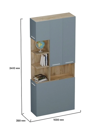 Шкаф с нишей с подсветкой LG212.3-90