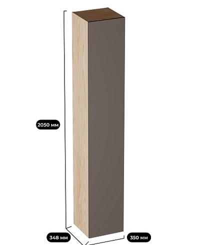 Шкаф на тумбу ТВ L-381