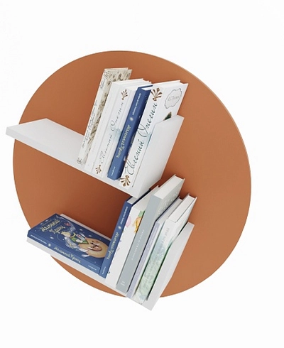 Полка навесная L128