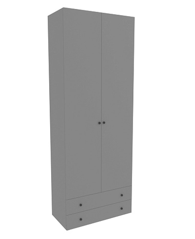 Шкаф двухдверный с ящиками L211.44