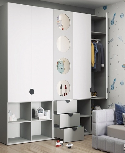 Шкафная группа для детской Лацио 64