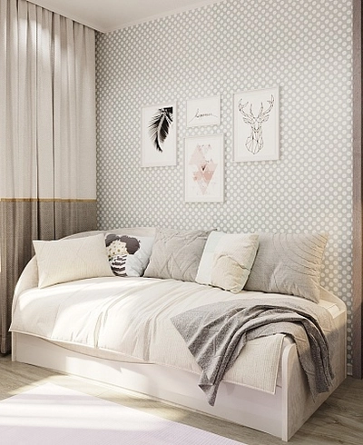 Кровать односпальная P901 с подъемным механизмом, 90x190