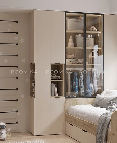 Шкаф-стеллаж завершающий LG219.1 L/R