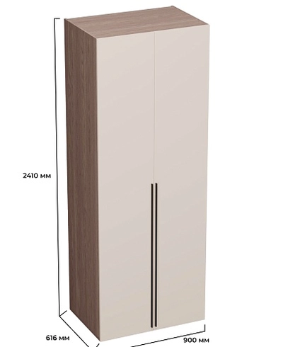 Шкаф двустворчатый L210.60-4