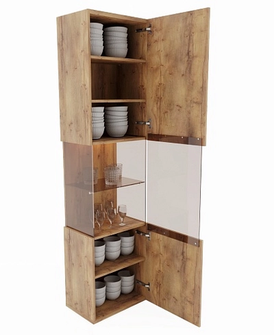 Шкаф напольный L-225 L/R