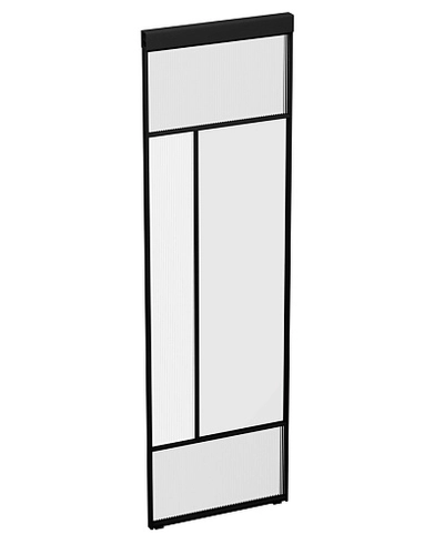 Стационаные декоративные стеклянные перегородки GRACE 23