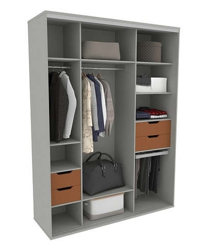 Шкаф-купе U182 тип 3 МДФ/зеркало