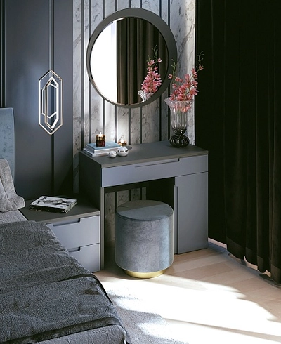 Туалетный столик, фасады в эмали LE711 L/R