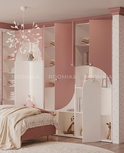 Шкаф для одежды с открытой нишей  с подсветкой L254.60