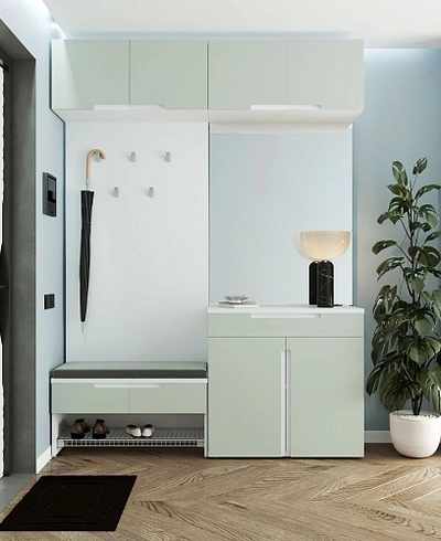 Лацио прихожая фасады в эмали 8