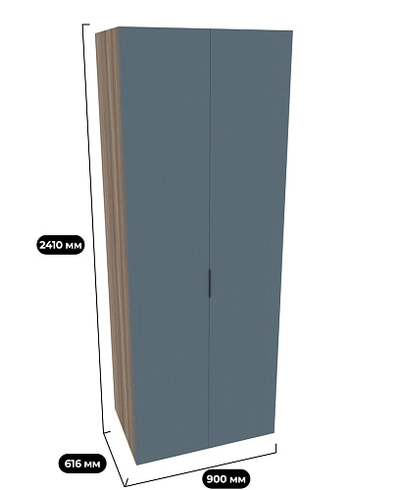 Шкаф двустворчатый L210.60-3