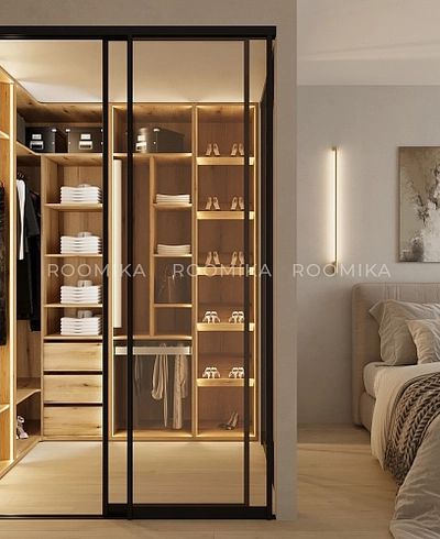 Шкаф угловой с подсветкой M211.50-1 L/R