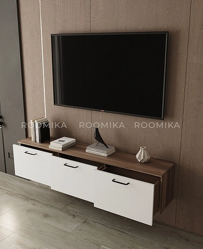 Тумба навесная, 3 ящика R518