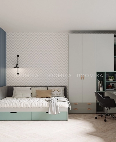 Кровать полутороспальная L922.120, 120x200