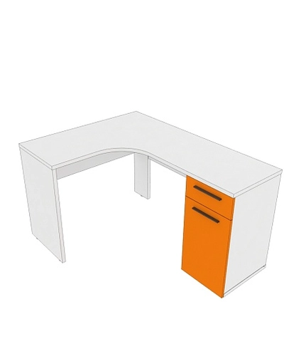 Стол угловой разносторонний L714 L/R