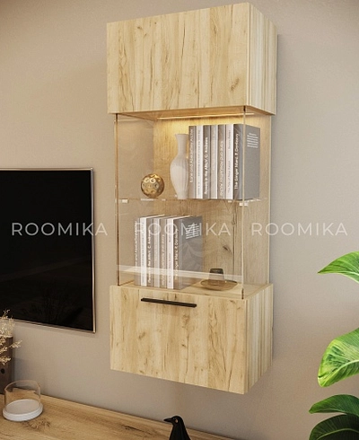 Шкаф навесной с подсветкой L350