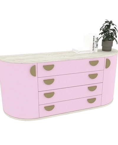 Комод радиусный на 1800 мм P748