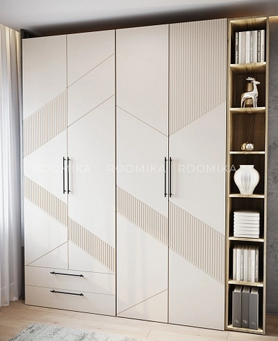 Шкафная группа для спальни Лацио фасады в эмали 22