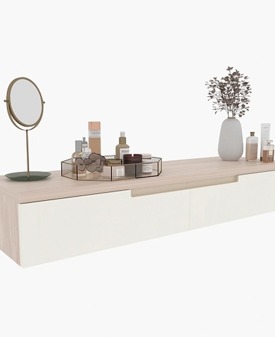 Туалетный столик, фасады в эмали LE-515