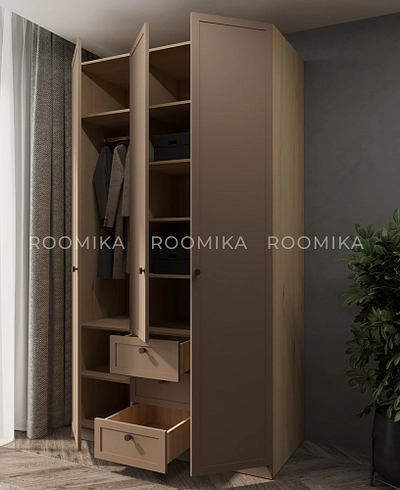 Шкаф трехдверный для одежды A203.60