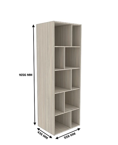 Стеллаж книжный настольный L330