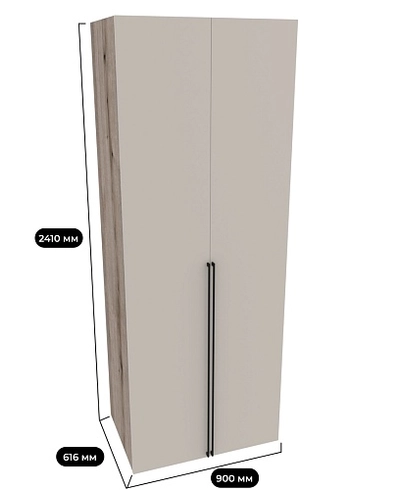 Шкаф двустворчатый L210.60-4