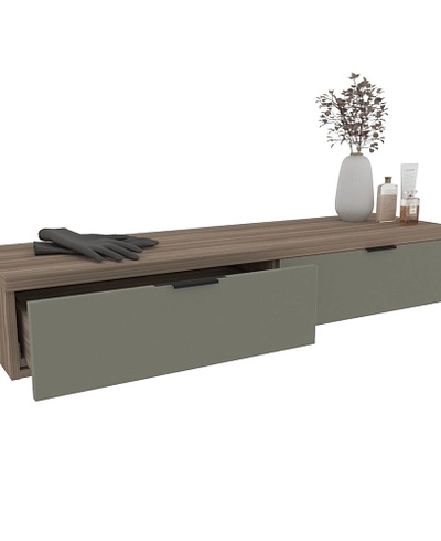 Туалетный столик, фасады в эмали LE-515