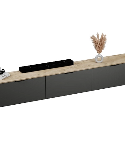 Тумба навесная, 3 ящика R5124