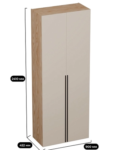 Шкаф двустворчатый L210.44-4