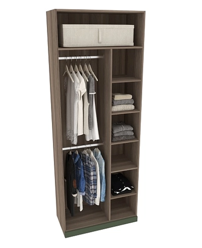 Шкаф двухдверный узкий A210.44-4