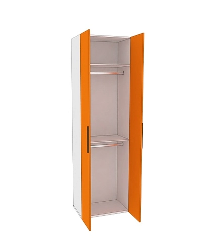 Шкаф двухдверный со штангой L243.44