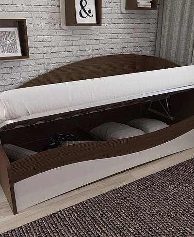 Кровать односпальная P901 с подъемным механизмом, 90x190