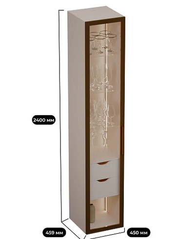 Шкаф со встроенными ящиками R221.1