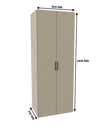 Шкаф двухдверный глубокий L210.60-4