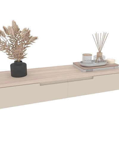 Туалетный столик, фасады в эмали LE-515