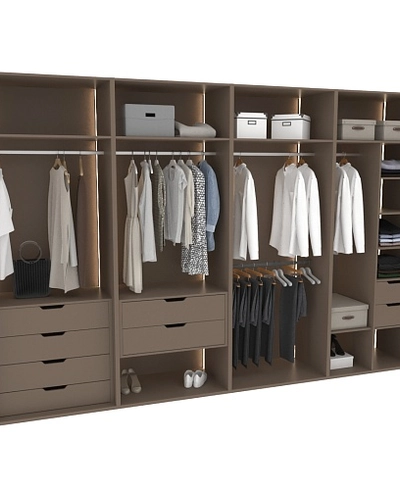 Гардеробная система Турин 10