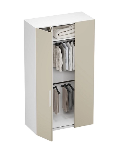 Шкаф со складными дверьми и фальш панелью L206 L/R