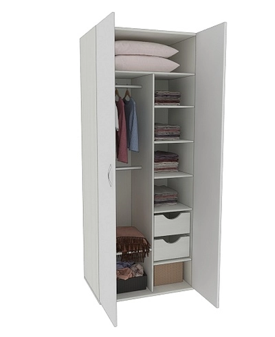 Шкаф 2 дверный P210.60