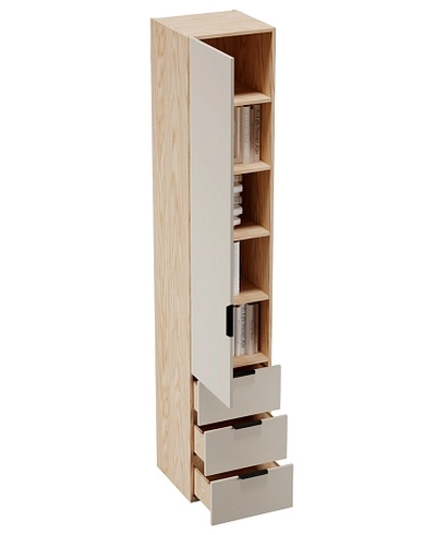 Шкаф однодверный с ящиками L223