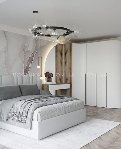 Шкаф завершающий, фрезерованные фасады F233.60 L/R