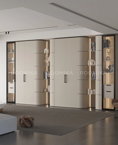 Стеллаж декоративный напольный с подсветкой FG300.450