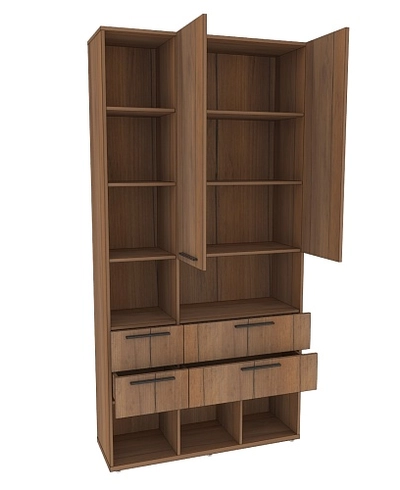 Шкаф напольный книжный L-201 L/R