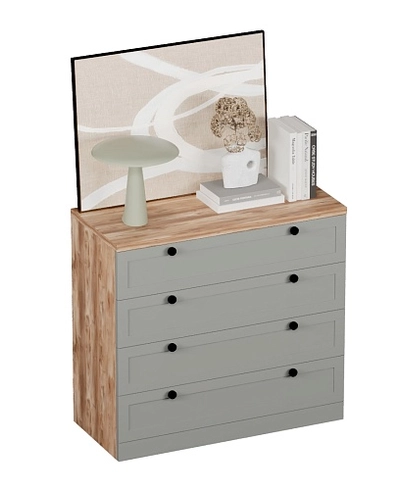 Комод с ящиками узкий A704.40