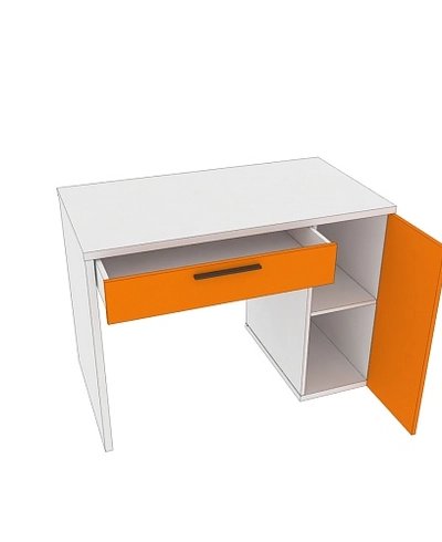 Cтол письменный с тумбой L717 L/R